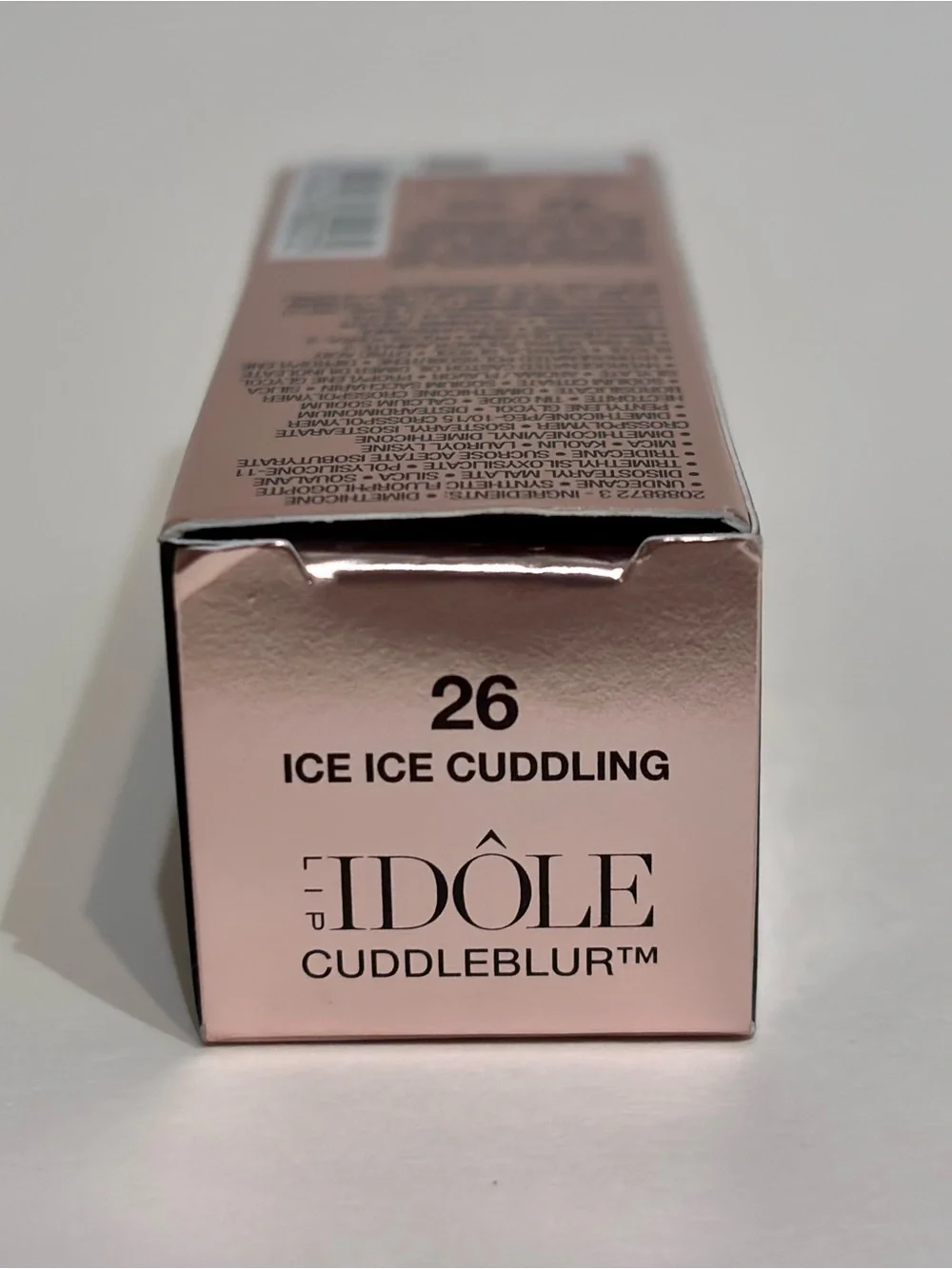 Lancôme Lip Idôle CuddleBlur Lip Velvet Blurring Matte 26 Ice Ice Cuddling